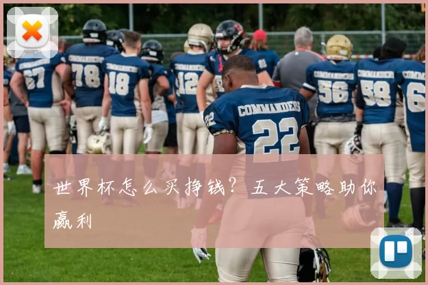 世界杯怎么买挣钱？五大策略助你赢利