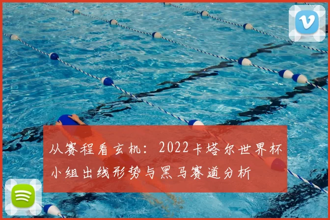 从赛程看玄机：2022卡塔尔世界杯小组出线形势与黑马赛道分析