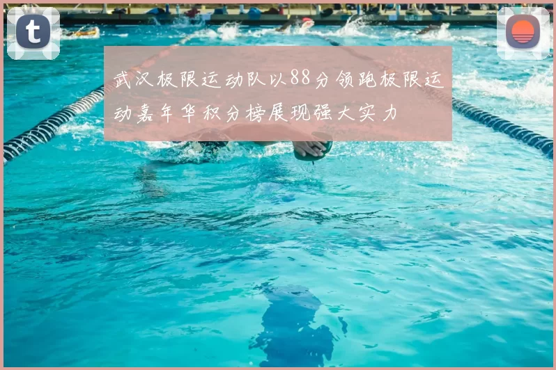 武汉极限运动队以88分领跑极限运动嘉年华积分榜展现强大实力